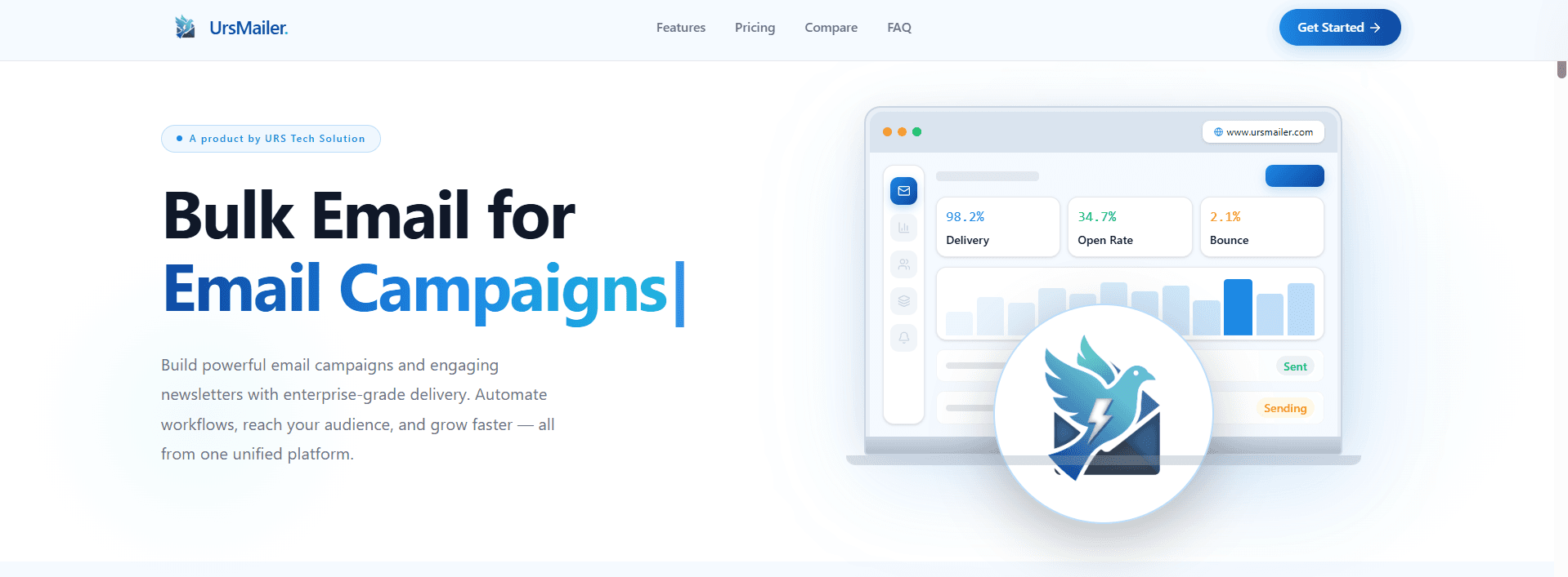 URS Mailer operational environment preview